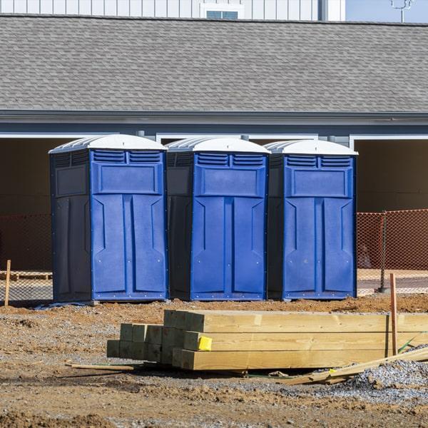 Heavy-duty construction site porta potty in Forrest City, Arkansas