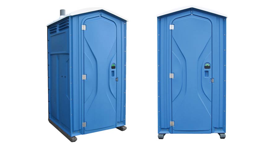 Long-term porta potty units on site in Forrest City, Arkansas